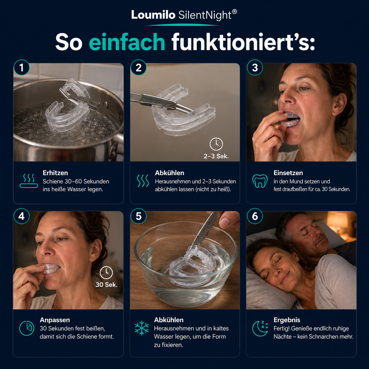 Loumilo SilentNight™ Für Frauen